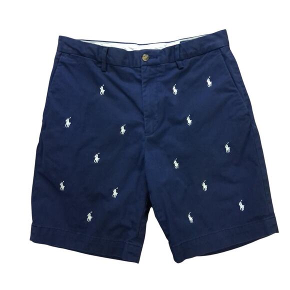 Polo Ralph Lauren Other - Mens polo ralph lauren Shorts Navy Classic Fit All over print sz 31